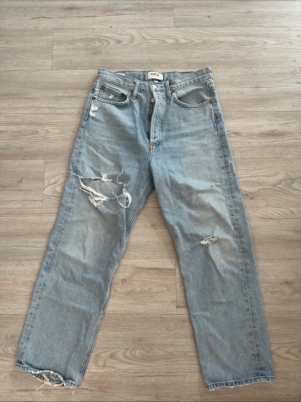 Agolde 90s loose highwaisted cropped jeans